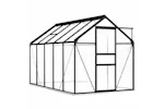 vidaXL 48217 Greenhouse With Base Frame Anthracite Aluminium 5.89 m² vidaXL 48217 Greenhouse With Base Frame Anthracite Aluminium 5.89 m²