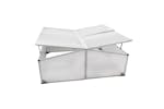 vidaXL 40214 Cold Frame 4 Lids 108x110x41cm vidaXL 40214 Cold Frame 4 Lids 108x110x41cm