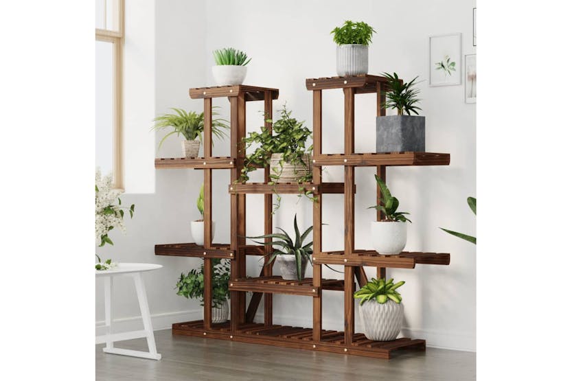 vidaXL 362857 Flower Stand 110x25x110.5cm Solid Wood Fir vidaXL 362857 Flower Stand 110x25x110.5cm Solid Wood Fir