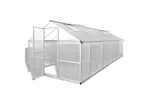 vidaXL 45218 Greenhouse Aluminium 481x250x195cm 23.44 Mâ³ vidaXL 45218 Greenhouse Aluminium 481x250x195cm 23.44 Mâ³