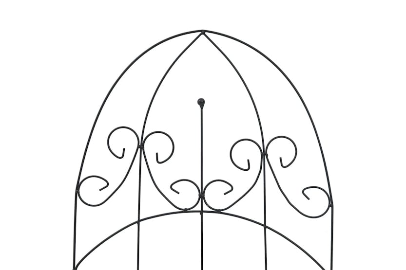 vidaXL 47098 Plant Climbing Racks 3 Pcs Black 40x100cm Iron vidaXL 47098 Plant Climbing Racks 3 Pcs Black 40x100cm Iron