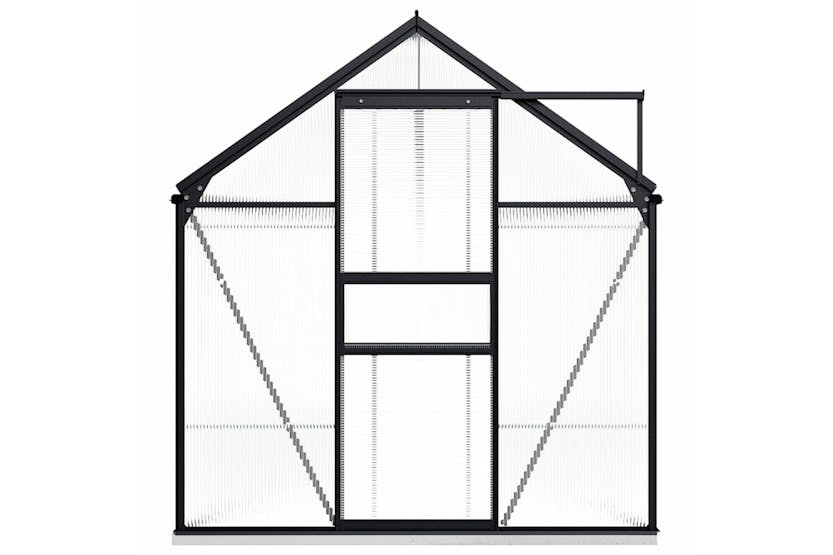 vidaXL 48219 Greenhouse With Base Frame Anthracite Aluminium 8.17 m² vidaXL 48219 Greenhouse With Base Frame Anthracite Aluminium 8.17 m²