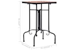 vidaXL 46709 Mosaic Side Table Terracotta Ceramic vidaXL 46709 Mosaic Side Table Terracotta Ceramic