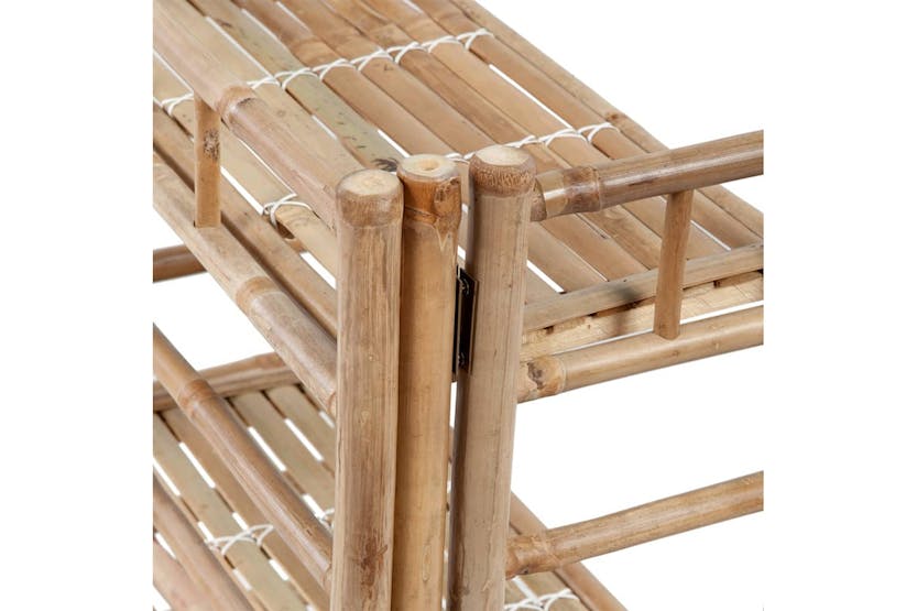 vidaXL 41494 3-tier Bamboo Plant Rack vidaXL 41494 3-tier Bamboo Plant Rack