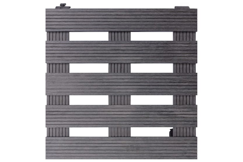 vidaXL 3143926 Plant Trolleys 4 Pcs Grey 30x30x7,5cm Wpc vidaXL 3143926 Plant Trolleys 4 Pcs Grey 30x30x7,5cm Wpc