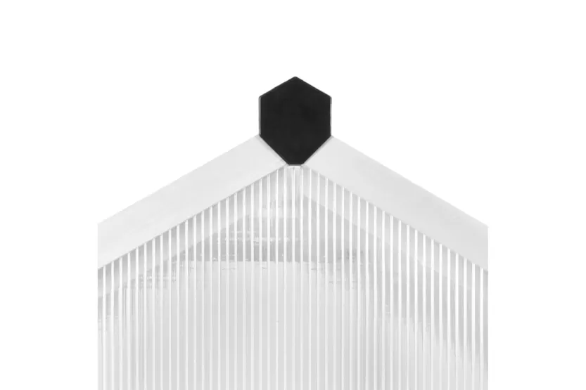 Vidaxl Greenhouse Aluminium 421x190x195 Cm 15.6 M³ Vidaxl Greenhouse Aluminium 421x190x195 Cm 15.6 M³
