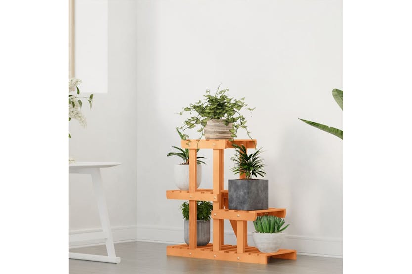 vidaXL 362870 Flower Stand 58x25x51cm Solid Wood Fir vidaXL 362870 Flower Stand 58x25x51cm Solid Wood Fir