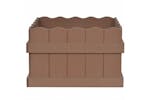 vidaXL 42384 Wpc Garden Raised Bed 40x40x25cm Brown vidaXL 42384 Wpc Garden Raised Bed 40x40x25cm Brown