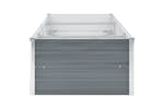 vidaXL 44842 Garden Raised Bed Galvanised Steel 240x80x45cm Grey vidaXL 44842 Garden Raised Bed Galvanised Steel 240x80x45cm Grey