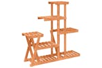 vidaXL 362880 Flower Stand 95x25x96cm Solid Wood Fir vidaXL 362880 Flower Stand 95x25x96cm Solid Wood Fir