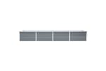 vidaXL 44846 Garden Raised Bed Galvanised Steel 320x80x45cm Grey vidaXL 44846 Garden Raised Bed Galvanised Steel 320x80x45cm Grey