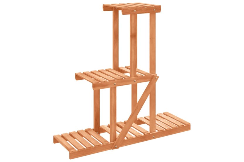 vidaXL 362872 Flower Stand 81x25x75.5cm Solid Wood Fir vidaXL 362872 Flower Stand 81x25x75.5cm Solid Wood Fir