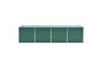 vidaXL 44845 Garden Raised Bed Galvanised Steel 320x80x77cm Green vidaXL 44845 Garden Raised Bed Galvanised Steel 320x80x77cm Green