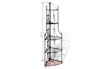 vidaXL 40782 Corner Plant Rack Black vidaXL 40782 Corner Plant Rack Black