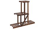 vidaXL 362871 Flower Stand 81x25x75.5cm Solid Wood Fir vidaXL 362871 Flower Stand 81x25x75.5cm Solid Wood Fir