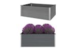 vidaXL 43609 Garden Raised Bed Wpc 150x100x54cm Grey vidaXL 43609 Garden Raised Bed Wpc 150x100x54cm Grey