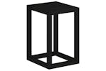 vidaXL 822271 3 Piece Plant Stand Set Black Solid Wood Pine vidaXL 822271 3 Piece Plant Stand Set Black Solid Wood Pine