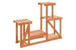 vidaXL 362876 Flower Stand 90x25x73.5cm Solid Wood Fir vidaXL 362876 Flower Stand 90x25x73.5cm Solid Wood Fir