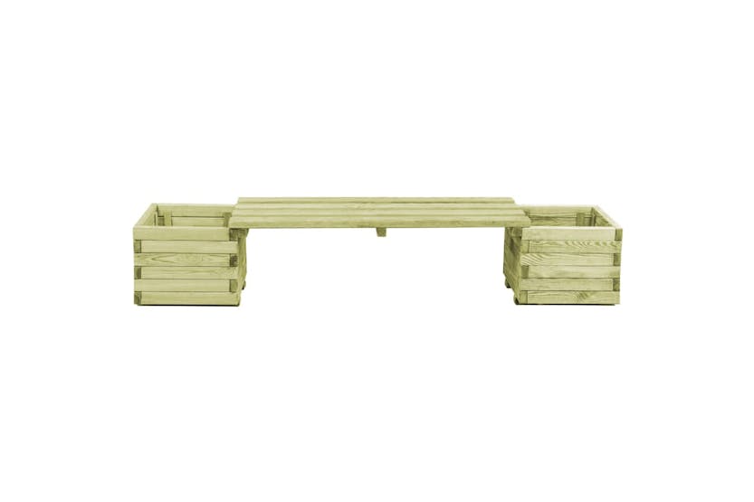 vidaXL 44949 Garden Planter Bench Impregnated Pinewood vidaXL 44949 Garden Planter Bench Impregnated Pinewood