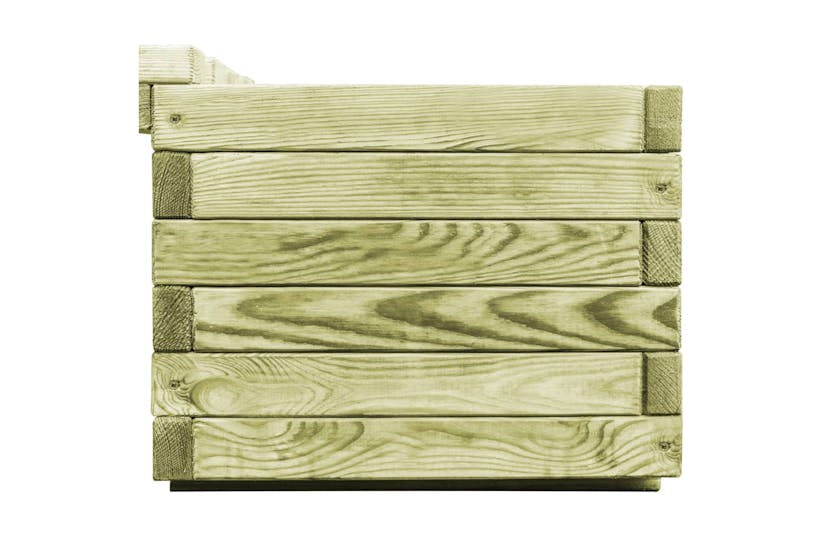 vidaXL 44949 Garden Planter Bench Impregnated Pinewood vidaXL 44949 Garden Planter Bench Impregnated Pinewood