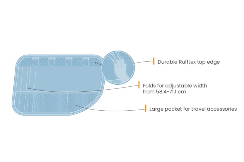 Kurgo KO1584 Car Door Guard | Black Kurgo KO1584 Car Door Guard | Black