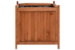 vidaXL 47250 Raised Beds 2 Pcs 50x50x50cm Firwood vidaXL 47250 Raised Beds 2 Pcs 50x50x50cm Firwood