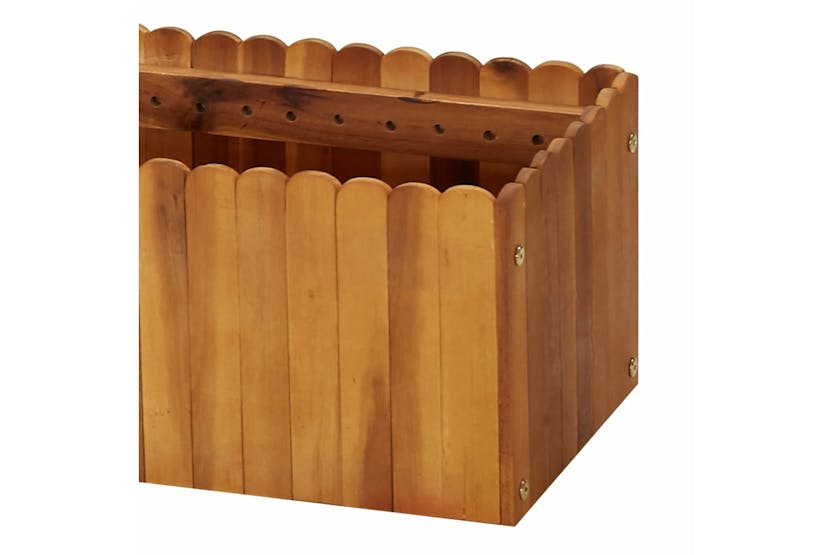 vidaXL 45920 Garden Raised Bed 200x30x25cm Solid Acacia Wood vidaXL 45920 Garden Raised Bed 200x30x25cm Solid Acacia Wood