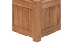 vidaXL 48970 Raised Bed 200x30x25cm Solid Teak Wood vidaXL 48970 Raised Bed 200x30x25cm Solid Teak Wood