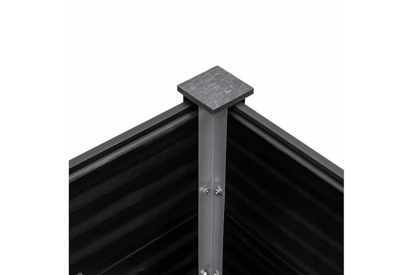 vidaXL 49061 Garden Raised Bed 300x50x54cm Wpc Grey vidaXL 49061 Garden Raised Bed 300x50x54cm Wpc Grey