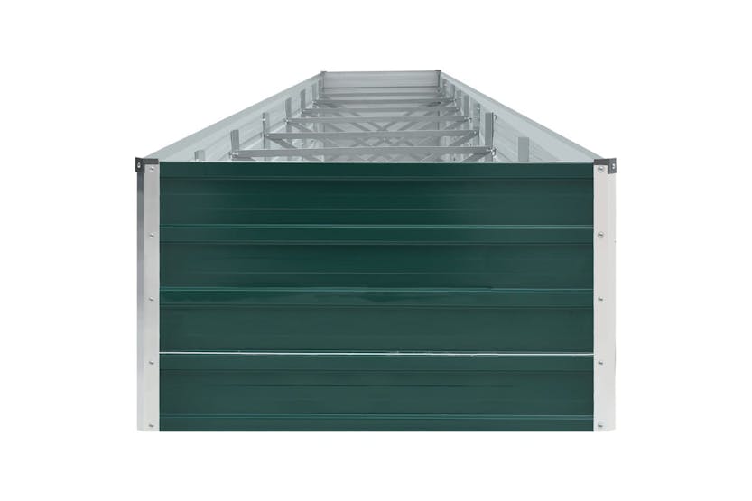 vidaXL 47073 Garden Raised Bed Galvanised Steel 600x80x45cm Green vidaXL 47073 Garden Raised Bed Galvanised Steel 600x80x45cm Green