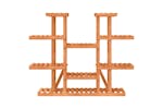 vidaXL 362858 Flower Stand 110x25x110.5cm Solid Wood Fir vidaXL 362858 Flower Stand 110x25x110.5cm Solid Wood Fir