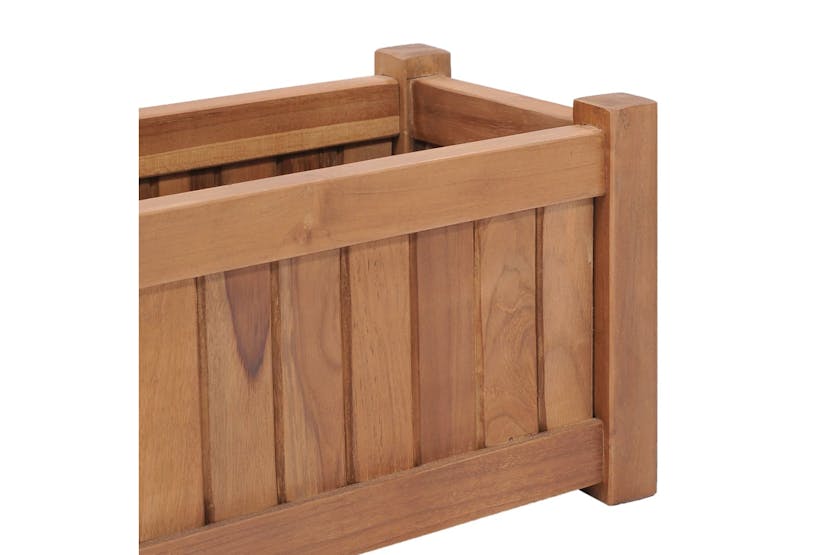 vidaXL 48967 Raised Bed 50x25x25cm Solid Teak Wood vidaXL 48967 Raised Bed 50x25x25cm Solid Teak Wood
