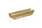 vidaXL 49109 Garden Raised Bed 80x16x16cm Impregnated Pinewood vidaXL 49109 Garden Raised Bed 80x16x16cm Impregnated Pinewood