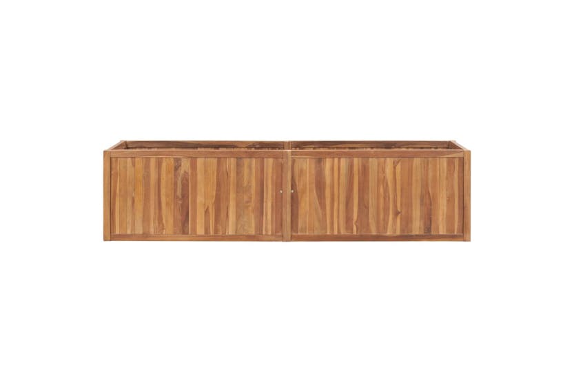 vidaXL 48975 Garden Raised Bed 200x50x50cm Solid Teak Wood vidaXL 48975 Garden Raised Bed 200x50x50cm Solid Teak Wood