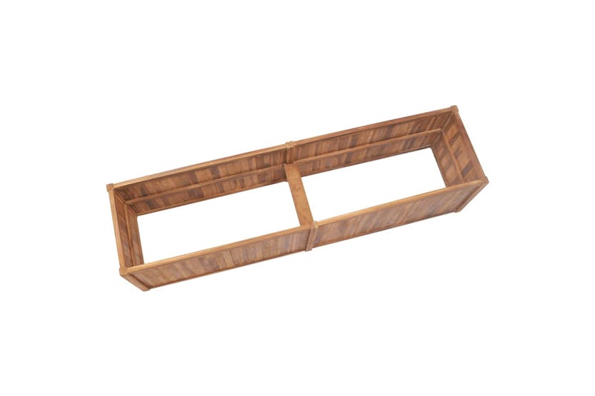 vidaXL 48975 Garden Raised Bed 200x50x50cm Solid Teak Wood vidaXL 48975 Garden Raised Bed 200x50x50cm Solid Teak Wood