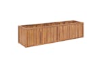 vidaXL 48975 Garden Raised Bed 200x50x50cm Solid Teak Wood vidaXL 48975 Garden Raised Bed 200x50x50cm Solid Teak Wood