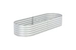 vidaXL Garden Raised Bed 240x80x44cm Galvanised Steel Silver vidaXL Garden Raised Bed 240x80x44cm Galvanised Steel Silver