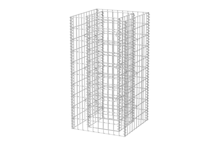 vidaXL 142557 Gabion Raised Bed Steel 50x50x100cm vidaXL 142557 Gabion Raised Bed Steel 50x50x100cm