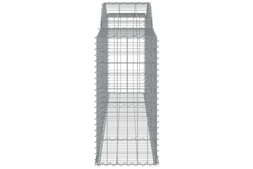 vidaXL 153515 Arched Gabion Basket 300x50x100/120cm Galvanised Iron vidaXL 153515 Arched Gabion Basket 300x50x100/120cm Galvanised Iron