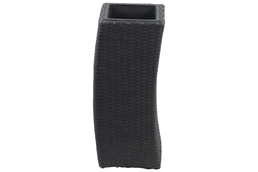 vidaXL 46939 Garden Raised Beds 3 Pcs Poly Rattan Black vidaXL 46939 Garden Raised Beds 3 Pcs Poly Rattan Black