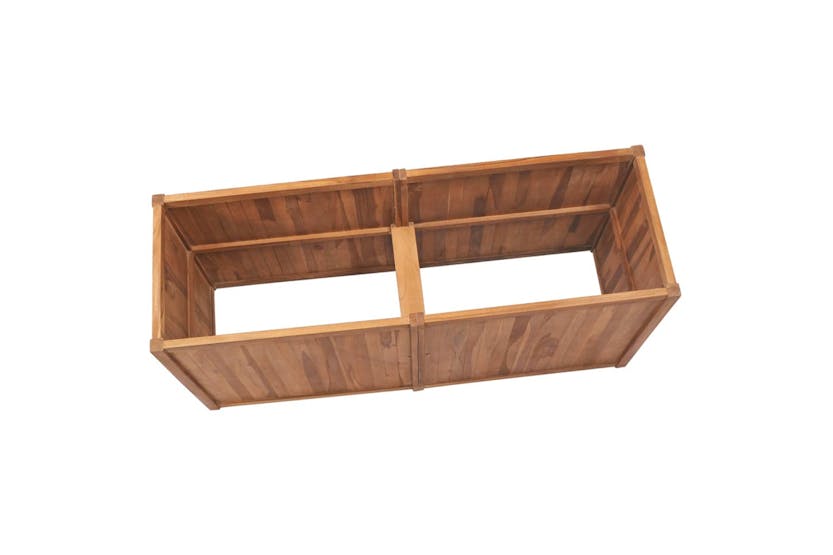 vidaXL 48974 Garden Raised Bed 150x50x70cm Solid Teak Wood vidaXL 48974 Garden Raised Bed 150x50x70cm Solid Teak Wood