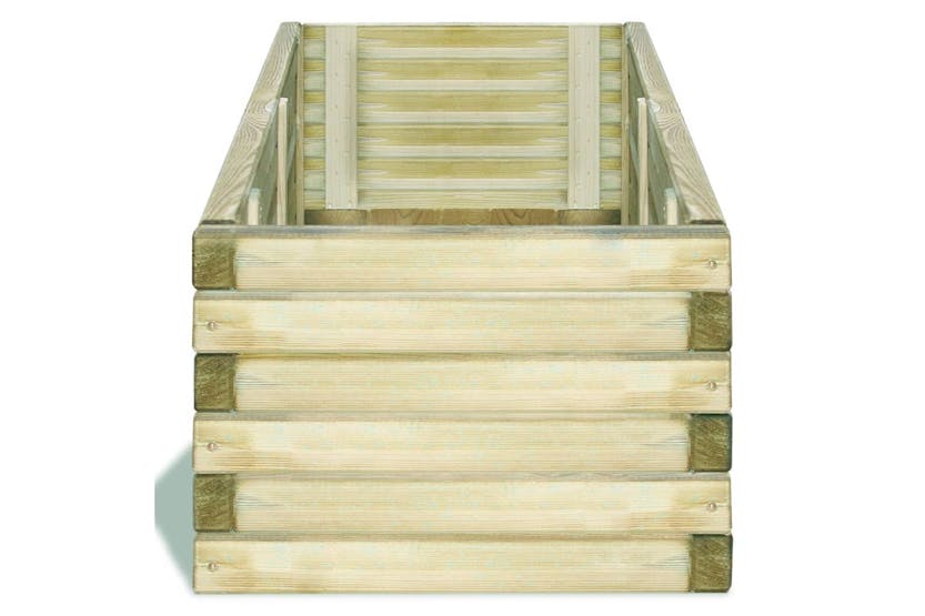 vidaXL 41661 Raised Bed 120x40x30cm Wood Rectangular vidaXL 41661 Raised Bed 120x40x30cm Wood Rectangular