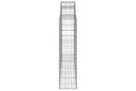 vidaXL 153486 Arched Gabion Basket 200x30x120/140cm Galvanised Iron vidaXL 153486 Arched Gabion Basket 200x30x120/140cm Galvanised Iron