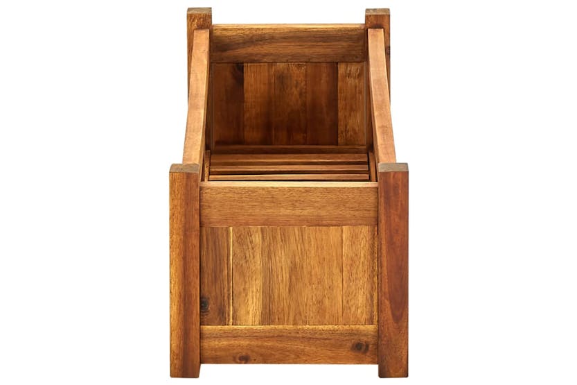 vidaXL 41771 Garden Raised Bed Acacia Wood 76x27.6x25cm vidaXL 41771 Garden Raised Bed Acacia Wood 76x27.6x25cm