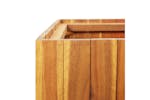 vidaXL 46572 Garden Raised Bed With 3 Pots Solid Acacia Wood vidaXL 46572 Garden Raised Bed With 3 Pots Solid Acacia Wood