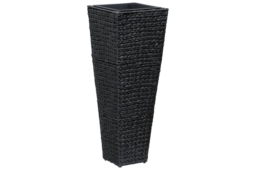 Vidaxl Raised Beds 3 Pcs Water Hyacinth Black Vidaxl Raised Beds 3 Pcs Water Hyacinth Black