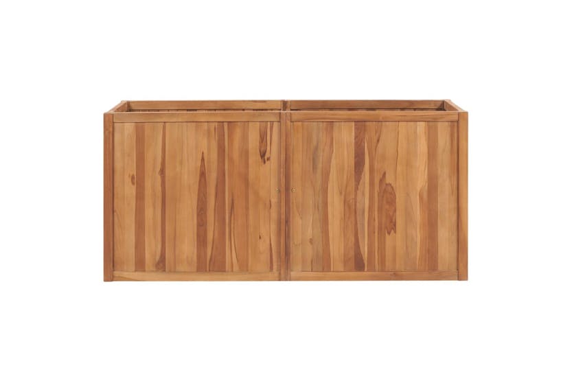 vidaXL 48974 Garden Raised Bed 150x50x70cm Solid Teak Wood vidaXL 48974 Garden Raised Bed 150x50x70cm Solid Teak Wood