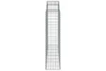 vidaXL 153498 Arched Gabion Basket 200x50x160/180cm Galvanised Iron vidaXL 153498 Arched Gabion Basket 200x50x160/180cm Galvanised Iron