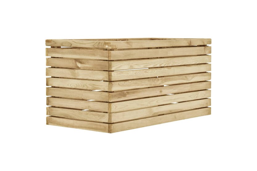 vidaXL 49100 Raised Bed 100x50x50cm Impregnated Pinewood vidaXL 49100 Raised Bed 100x50x50cm Impregnated Pinewood