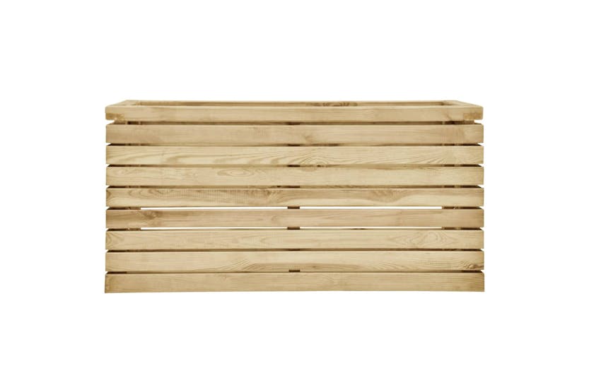 vidaXL 49100 Raised Bed 100x50x50cm Impregnated Pinewood vidaXL 49100 Raised Bed 100x50x50cm Impregnated Pinewood